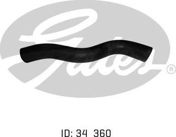 GATES 05-0772 - Radiator Hose car-mod.net