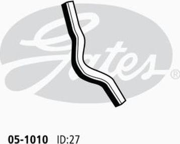 GATES 05-1010 - Radiator Hose car-mod.net