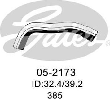 GATES 05-2173 - Radiator Hose car-mod.net