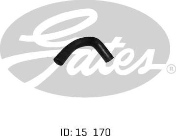 GATES 02-0957 - Radiator Hose car-mod.net