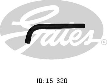 GATES 02-0101 - Radiator Hose car-mod.net
