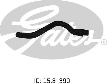 GATES 02-1078 - Radiator Hose car-mod.net