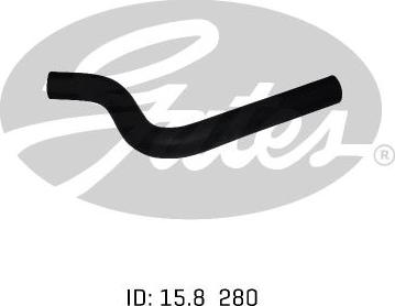 GATES 02-1077 - Radiator Hose car-mod.net