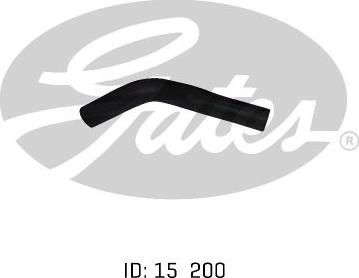 GATES 02-1185 - Radiator Hose car-mod.net