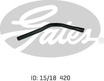 GATES 02-1120 - Radiator Hose car-mod.net