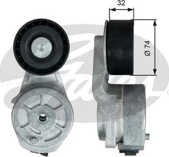 GATES 38710 - Belt Tensioner, v-ribbed belt car-mod.net