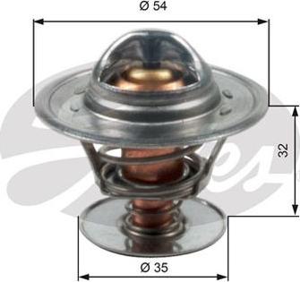 GATES TH13684G1 - Coolant thermostat / housing car-mod.net