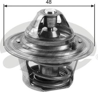 GATES TH27188G1 - Coolant thermostat / housing car-mod.net