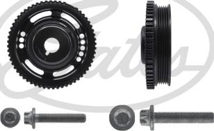 GATES TVD1144A - Belt Pulley, crankshaft car-mod.net