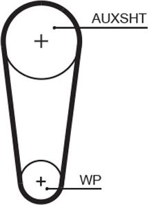 GATES 5682XS - Timing Belt car-mod.net