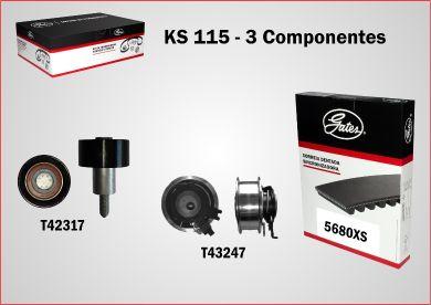 GATES KS115 - Timing Belt Set car-mod.net