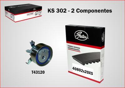 GATES KS302 - Timing Belt Set car-mod.net