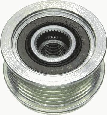 GATES 37044P - Pulley, alternator, freewheel clutch car-mod.net