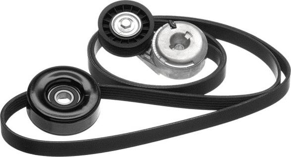 GATES DBK060864 - V-Ribbed Belt Set car-mod.net