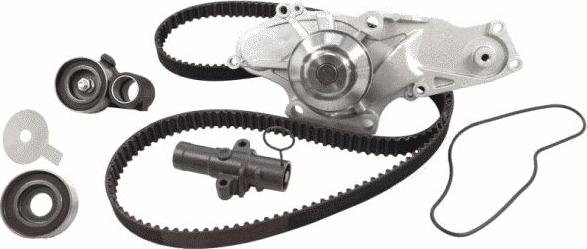 GATES TCKWP329 - Water Pump & Timing Belt Set car-mod.net