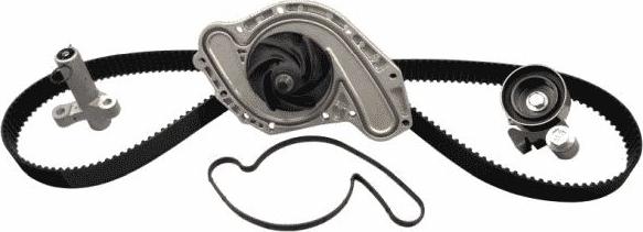 GATES TCKWP295D - Water Pump & Timing Belt Set car-mod.net