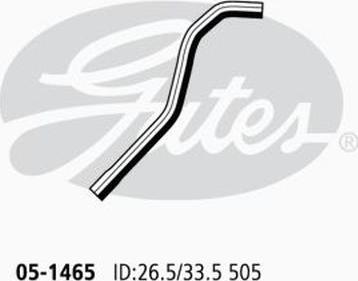 GATES 05-1465 - Radiator Hose car-mod.net