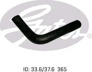 GATES 05-1821 - Radiator Hose car-mod.net