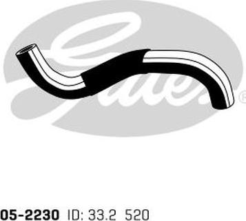 GATES 05-2230 - Radiator Hose car-mod.net