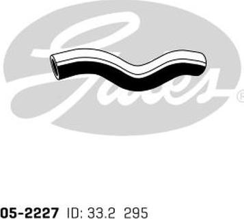 GATES 05-2227 - Radiator Hose car-mod.net