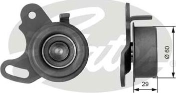 GATES T41051 - Tensioner Pulley, timing belt car-mod.net