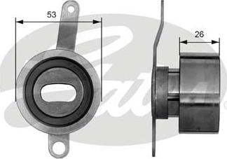 GATES T41023 - Tensioner Pulley, timing belt car-mod.net