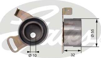 GATES T41168 - Tensioner Pulley, timing belt car-mod.net