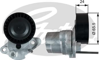 GATES T39387 - Pulley, v-ribbed belt car-mod.net