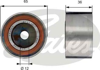 GATES T38709 - Pulley, v-ribbed belt car-mod.net