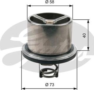 GATES TH07882 - Coolant thermostat / housing car-mod.net