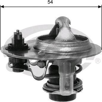 GATES TH30788G1 - Coolant thermostat / housing car-mod.net