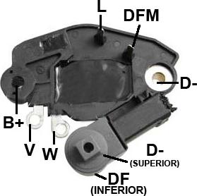 GAUSS GA997 - Voltage regulator, alternator car-mod.net