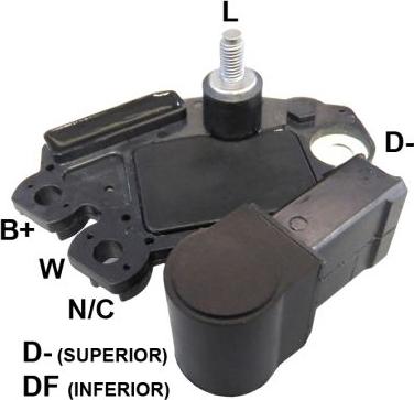 GAUSS GA905 - Voltage regulator, alternator car-mod.net