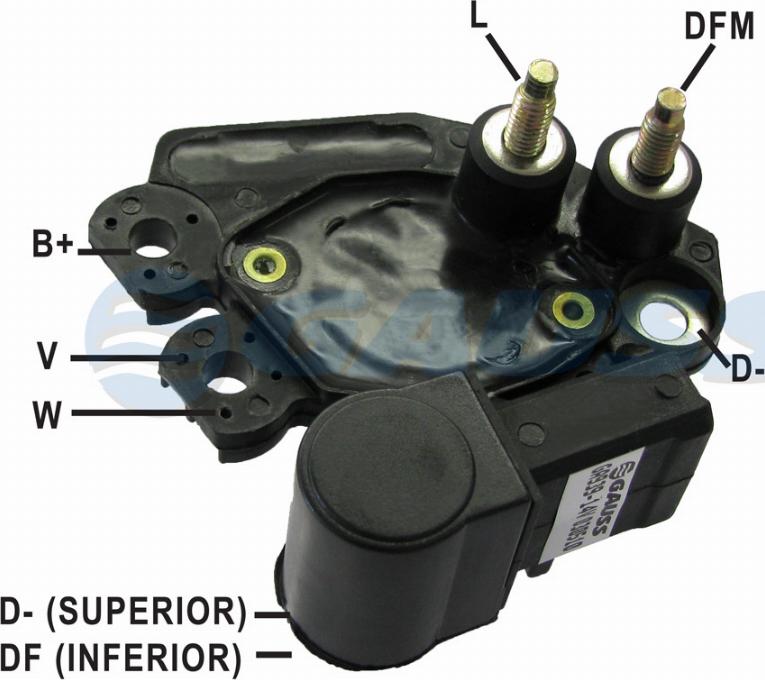 GAUSS GA939 - Voltage regulator, alternator car-mod.net