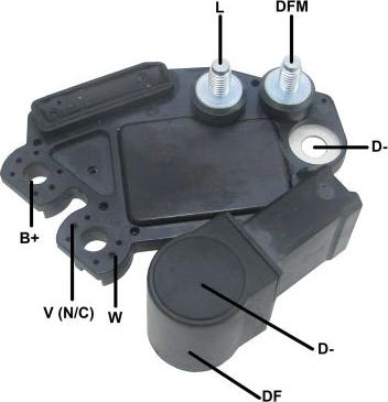 GAUSS GA930 - Voltage regulator, alternator car-mod.net