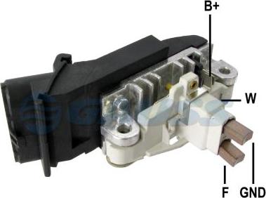 GAUSS GA558 - Voltage regulator, alternator car-mod.net