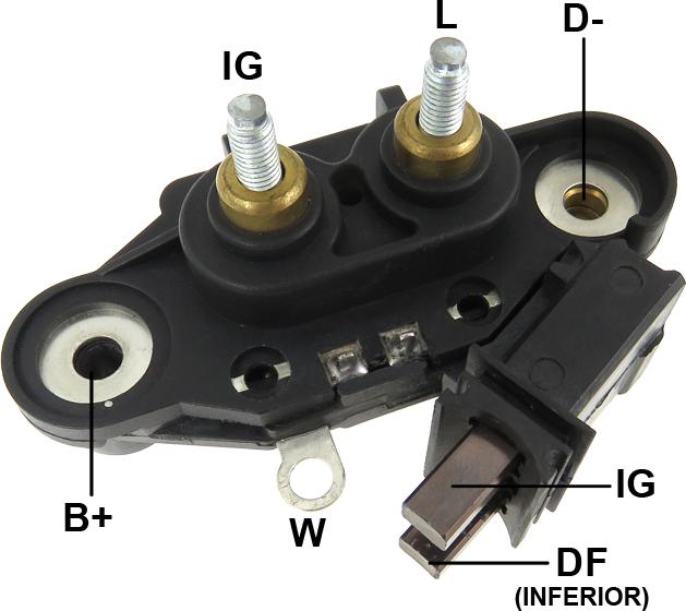 GAUSS GA500 - Voltage regulator, alternator car-mod.net
