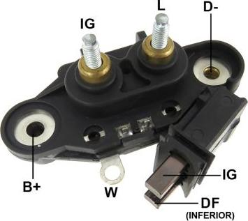 GAUSS GA500 - Voltage regulator, alternator car-mod.net