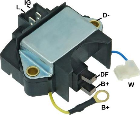GAUSS GA652 - Voltage regulator, alternator car-mod.net