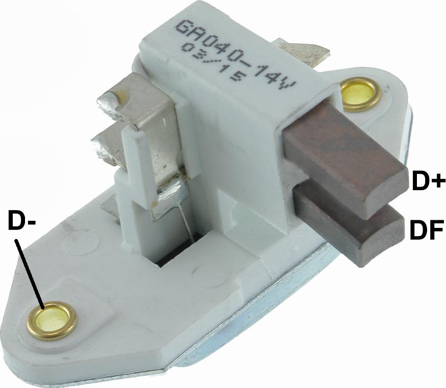 GAUSS GA040 - Voltage regulator, alternator car-mod.net