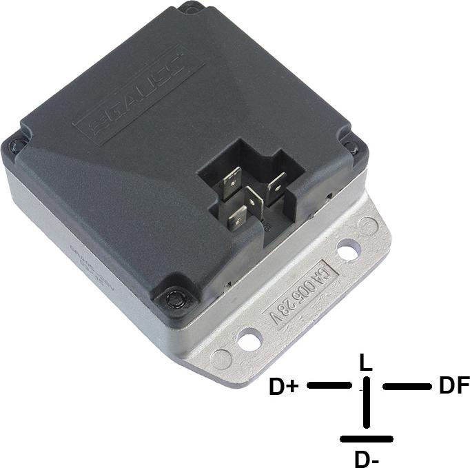 GAUSS GA005 - Voltage regulator, alternator car-mod.net