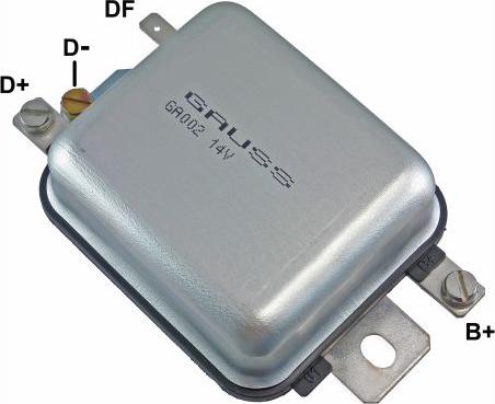 GAUSS GA002 - Voltage regulator, alternator car-mod.net