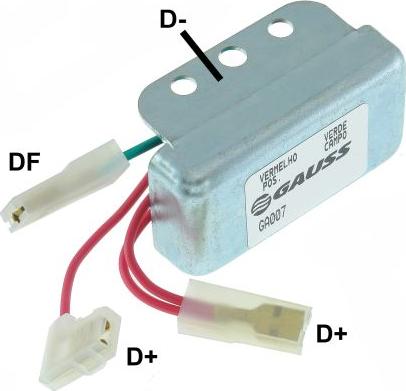GAUSS GA007 - Voltage regulator, alternator car-mod.net