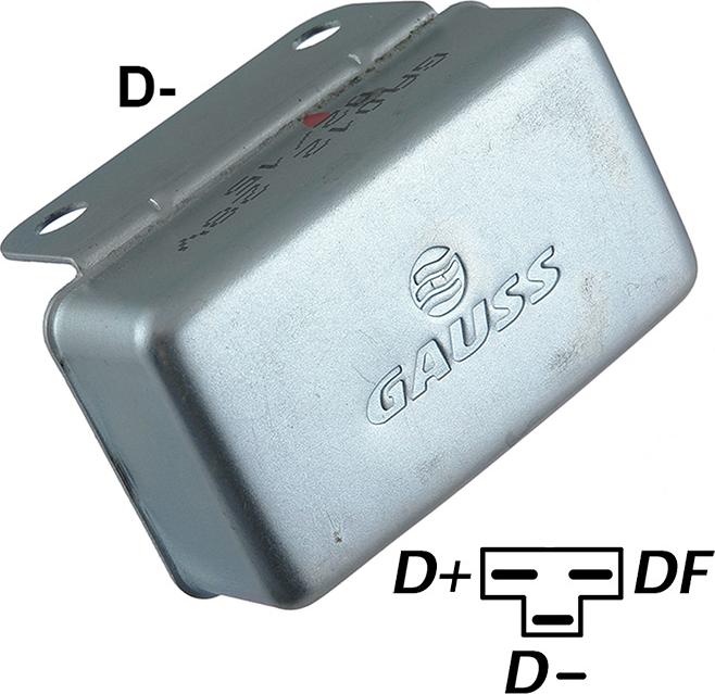GAUSS GA011 - Voltage regulator, alternator car-mod.net