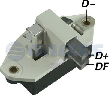 GAUSS GA034 - Voltage regulator, alternator car-mod.net
