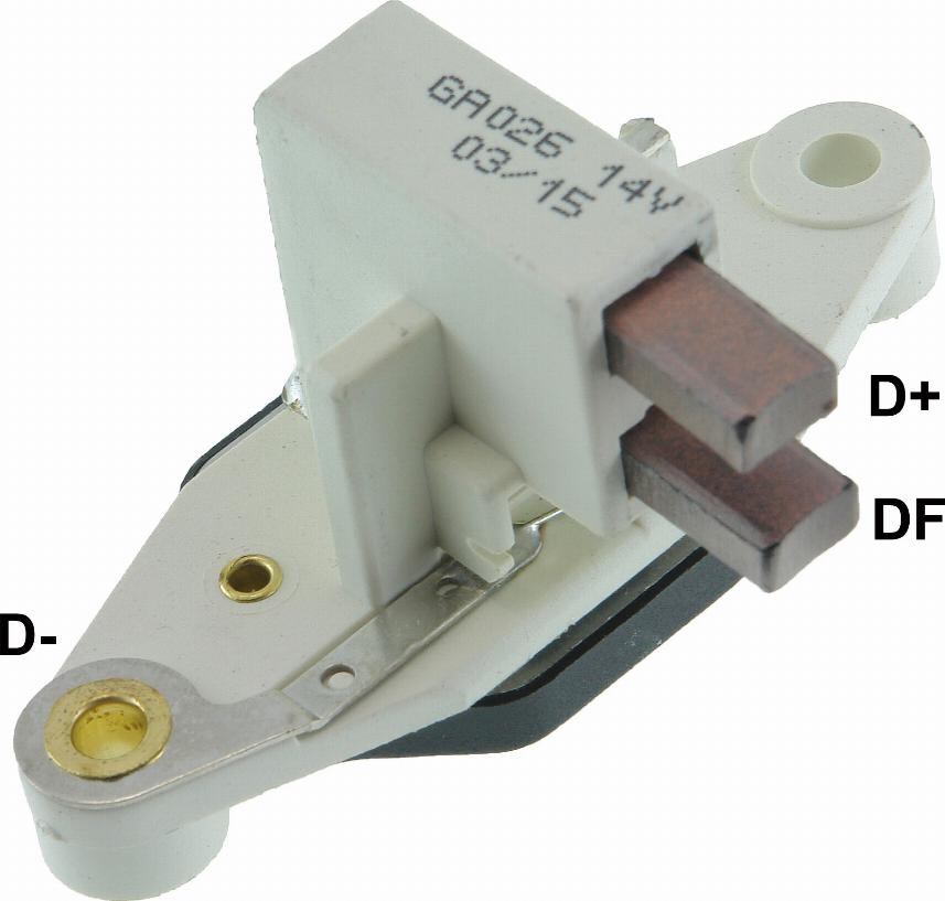 GAUSS GA026 - Voltage regulator, alternator car-mod.net