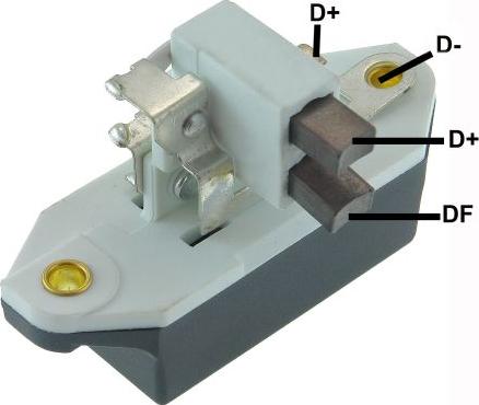 GAUSS GA027 - Voltage regulator, alternator car-mod.net