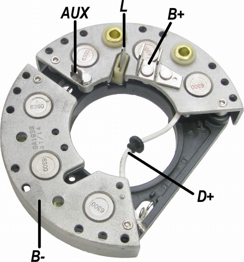 GAUSS GA1939 - Rectifier, alternator car-mod.net