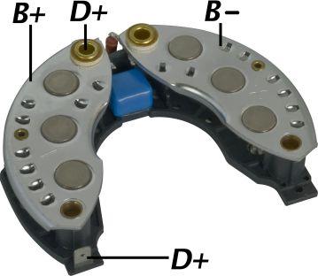 GAUSS GA1458 - Rectifier, alternator car-mod.net