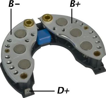 GAUSS GA1461 - Rectifier, alternator car-mod.net